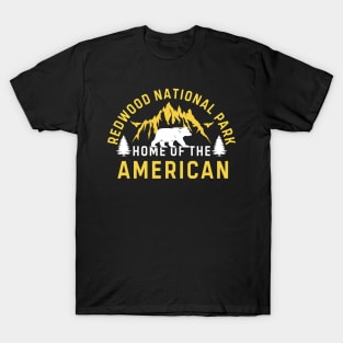 redwood national park home of the american T-Shirt